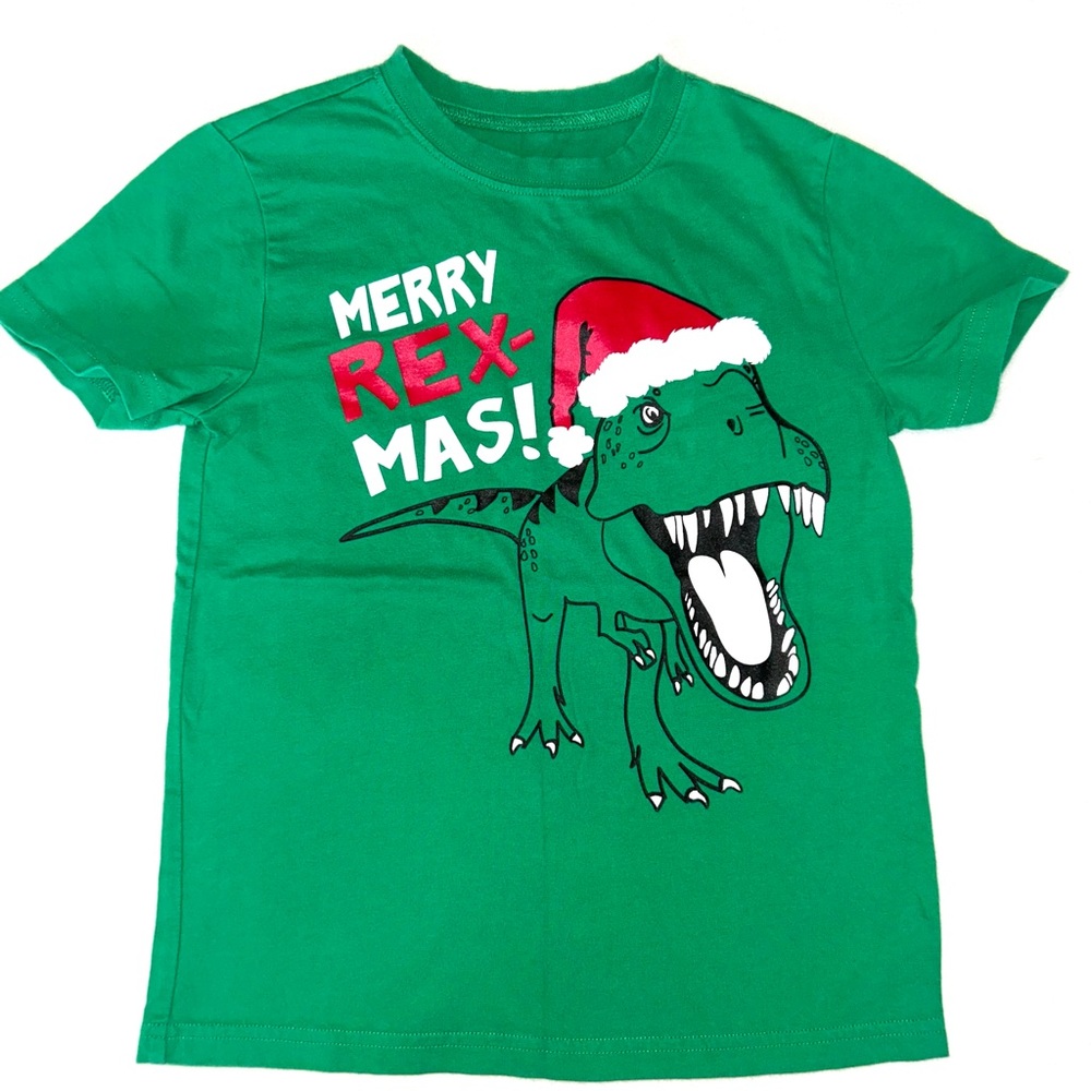 Green Dinosaur Kids T-Shirt